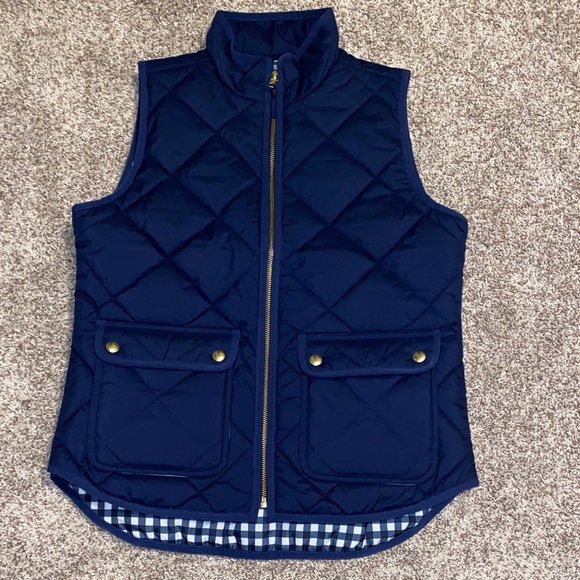 J.Crew Navy Vest - Picture 3 of 4